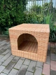 Домик для животных плетёный из лозы, 65×70×60 см коричневый (00320) - изображение 1