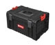 Набір ящик для інструментів та 5 органайзерів Qbrick System PRO Toolbox + 5 x PRO Organizer для домашньої майстерні та гаражу Чорно-червоний - зображення 2