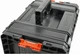 Ящик для інструментів Qbrick System PRO Toolbox 2.0 для домашньої майстерні та гаражу Органайзер з захистом від води та пилу Чорно-червоний - зображення 7