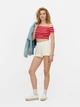 Топ жіночий Primark XAZ519012HJKC L Червоний з білим (DD8000009230370) - зображення 3