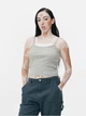 Топ Primark сірий-білий з принтом JLFIT740 L - изображение 2