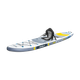 Надувна дошка Rebel SUP з сидінням для плавання, RBA-4501WH 350 см біло-сіра - изображение 3