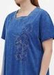 Комплект футболка , бриджи Cotpark 5XL джинс 6098 - изображение 3