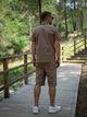 Костюм Flax Intruder льняной мужской XXL коричневый (1624351714) - изображение 7
