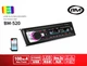 Автомагнитола Boschmann BM520 с пультом 1DIN RGB с Bluetooth 4х100W - изображение 8
