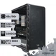 Двухпроцессорная рабочая станция PowerUp #566 AMD EPYC 7F72 x2/128 GB/SSD 1TB/GeForce RTX 5060 8GB для 3D моделирования видеомонтажа рендеринга для инженеров и архитекторов - изображение 1