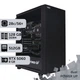 Двухпроцессорная рабочая станция PowerUp #560 Xeon E5 2680 v4 x2/128 GB/SSD 512GB/GeForce RTX 5060 8GB для 3D моделирования видеомонтажа рендеринга для инженеров и архитекторов - изображение 1
