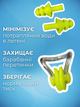 Беруши для плавания силиконовые затычки для пловцов ушей бассейна от попадания воды дайвинга подводного купания серфинга в море ныряния на глубину водные плавательные ушные Sainteve салатовый ТБ2059 - изображение 2