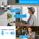 Уличная WiFi IP камера SC30w 15Мп черная 3 независимых объектива поворотные, зум 10-х - изображение 5