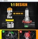 LED Лампа DC HB3 9005 світлодіодна лінза з обманкою 12-32V Прожектор за 1шт - изображение 3