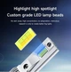 LED лампа Tech H8 H11 H9 h16 двокольорова світлодіодна з вузким діодом біле-жовте правильний пучок світла 1шт - зображення 7