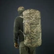 Сумка-рюкзак Універсал на 69л | Kiborg для ЗСУ| Cordura 1000D | Піксель - зображення 8