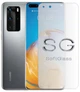 Мягкое стекло на экран Huawei P40 Pro полиуретановое SoftGlass - изображение 2