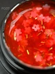 Гель с цветочками из фольги Foil flower gel (Коралловый FG07) Дизайнер 5 мл для декора ногтей - изображение 2