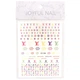 Наклейки 3D Joyful Nail DD-586 "Бренд" на клейкой основе для дизайна и декора ногтей - изображение 1