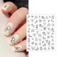 Наклейки для ногтей - 3D стикеры №1119 JOYFUL NAIL "Абстракция" для дизайна ногтей на клейкой основе - изображение 2
