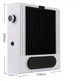 Настольная вытяжка белая BQ 858-1 (80W) с НЕРА фильтром для маникюра и педикюра - изображение 7