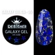 Глитерный гель Galaxy Gel (GA-05) Дизайнер 10 мл с блестками для декора ногтей - изображение 1