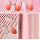 3D - Гибкая полоска - лента для дизайна ногтей She Nail Красная - изображение 2