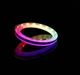 Кольцевая двухсторонняя светодиодная лампа RGB Diamond Crystal 3D-26 на штативе, 26см., 15Вт. - изображение 5
