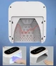 Лампа 2в1 UV/LED BQ V16 148W (белая) для ногтей + бокс для стерилизации - изображение 7