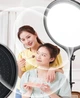LED-лампа круглая ZL-QP260 - 26см., на штативе 210 см, 20 Вт., - для фото и видео - изображение 10