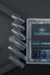 Многоразовые верхние формы Set-B (144 шт) дизайнер, 6 форм по 24 шт (12 размеров) - микс форм для наращивания - изображение 3