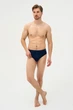 Трусы слип Cornette 58(4XL) Джинсовый ~ slip (68426) - изображение 3
