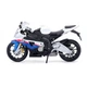 Лита колекційна модель мотоцикла BMW S1000RR (Maisto) в масштабі 1:12 / Білий - зображення 3