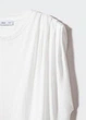 Футболка женская MANGO 47098637 Белый S KL0896 - изображение 7