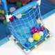 Манеж игровая площадка для детей Lionelo 180×122 см с высокими стенками и сетчатыми панелями - изображение 7