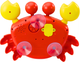 Maszynka do baniek mydlanych LEAN Toys Krab Czerwony 19952 (5905991013761) - obraz 4