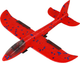 Maszynka do baniek mydlanych LEAN Toys Samolot-pistolet Czerwony 15984 (5905679075302) - obraz 5