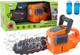 Maszynka do baniek mydlanych LEAN Toys Piła łańcuchowa Pomarańczowa 18459 (5905991021193) - obraz 2