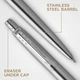 Механічний олівець Parker JOTTER Stainless Steel CT PCL - зображення 3