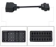 Переходник для сканера на Toyota 22pin на 16 pin OBD2 Автомобилем, Делфи, TCS, Multidiag, K-Line - изображение 2