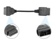Переходник для сканера на Subaru 9 pin на 16 pin OBD2 Автомобилем, Делфи, TCS, Multidiag, K-Line - изображение 7