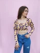 Топ в цветы с длинными рукавами Boohoo Розовый 10380-1111 S (укр 42) - изображение 7