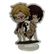 Фигурка акриловая Доппо Куникида и Осаму Дазай из Проза бродячих псов Bungou Stray Dogs 8 см - изображение 1