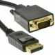 Кабель Ewell DisplayPort to VGA M/M, 3 метри (EW750) - зображення 1
