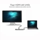 Універсальний USB Hub Type-C 8-в-1 з HDMI 4K, PD зарядкою, Ethernet і кардрідером - зображення 7