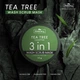 Скраб для лица Plantnery Tea Tree 3 в 1 - очищение, скрабирование, маска, 10 гр - изображение 2