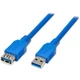 Кабель ATcom удлинитель USB 3.0 AM/AF 1.8 м blue - изображение 3