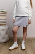В'язані шорти-спідниця дитячі ART KNIT сірі, 140-146см 039772 - зображення 2