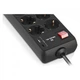 Фільтр живлення REAL-EL RS-PROTECT 805 1.8m, black (EL122300042) (255205) - зображення 3