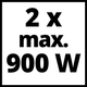 Акумулятор Einhell X-Change 18 В Li-Ion 4 Аг PXC PLUS 2 шт (4511629) - зображення 4