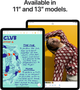 Tablet Apple iPad Air 11" M3 2025 Wi-Fi + Cellular 256GB Space Grey (MCG04) - obraz 4