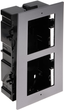 Wpuszczana ramka montażowa Hikvision na 2 moduły DS-KD-ACF2/Plastic (6954273691561) - obraz 1