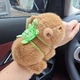 Капібара м'яка іграшка-браслет на руку capybara з рюкзачком - зображення 1