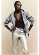 Боди H&M M Темно-коричневый 1089775_длин.рукав - изображение 1